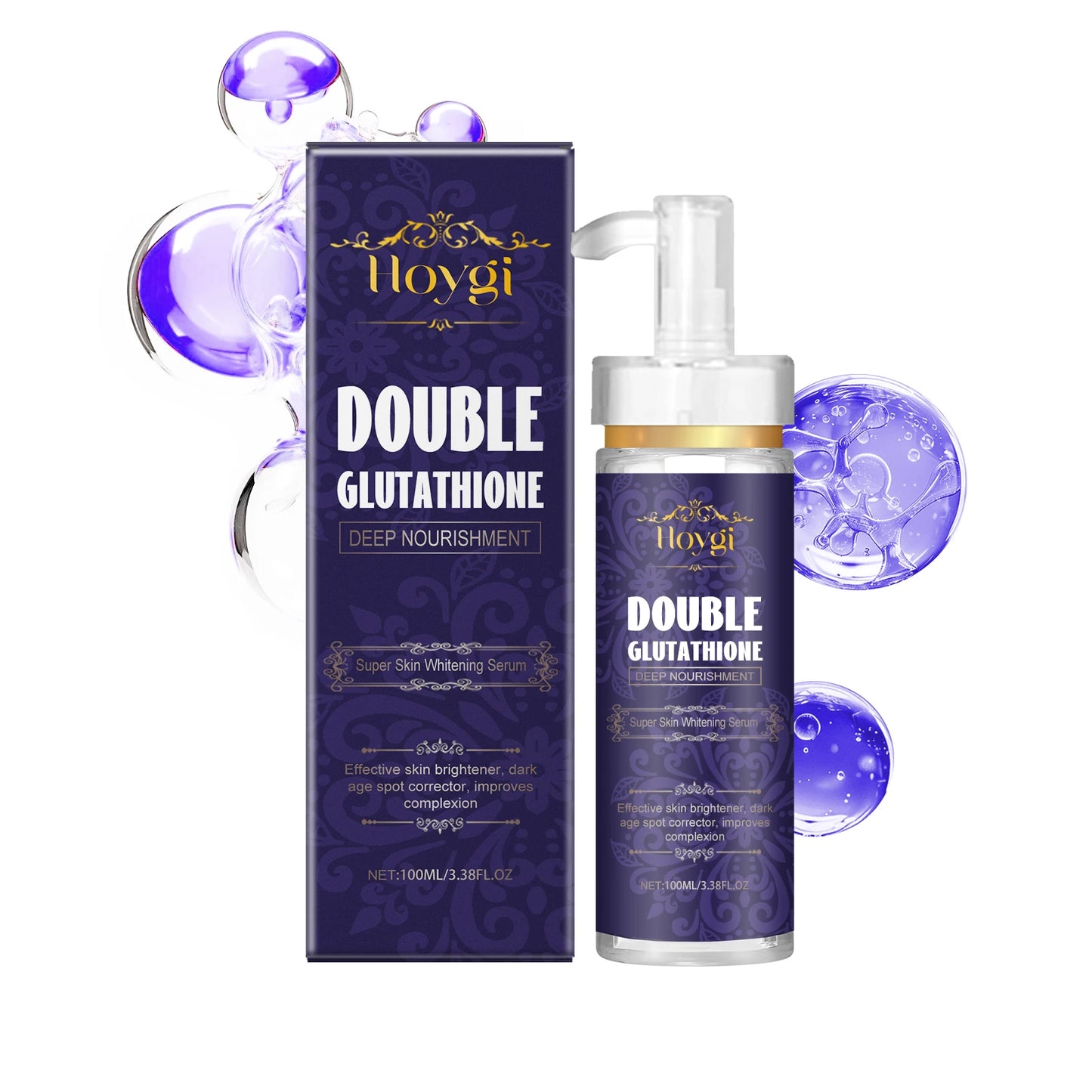 Double Glutathione Brightening Serum – Dark Spot Lightening & Skin Radiance