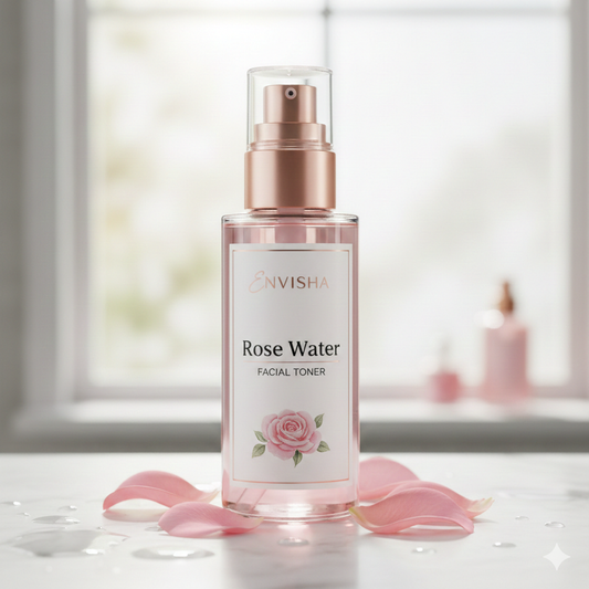 Rose Water Toner Review: Organic Rose Petals for Moisturizing & Pore Minimizing