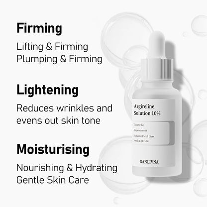 AHA 30% + BHA 2% Exfoliating Face Serum 10% Niacinamide + 1% Zinc, 10% Hexapeptide – Moisturizing Skincare