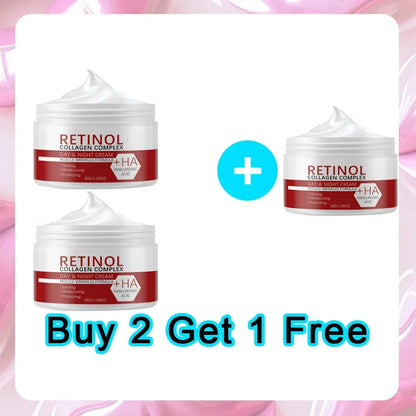 Face & Body Whitening Cream – Retinol, Collagen & Hyaluronic Acid 3-in-1