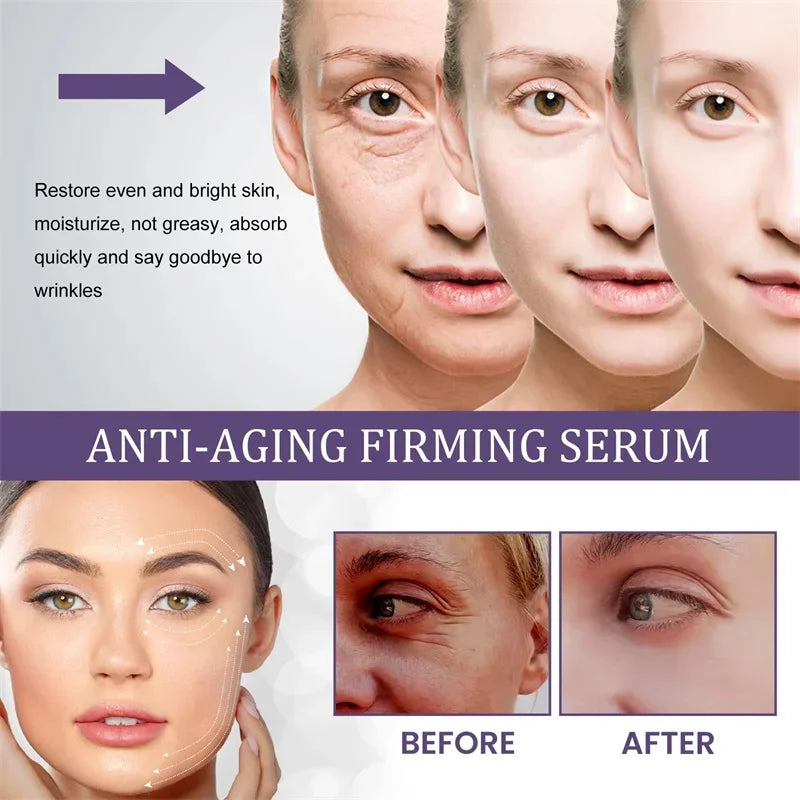 Retinol Wrinkle Repair Face Serum – Anti-Aging, Firming & Brightening Moisturizer
