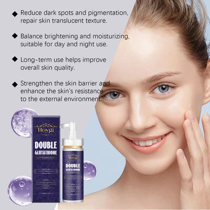 Double Glutathione Brightening Serum – Dark Spot Lightening & Skin Radiance