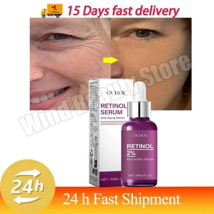 Retinol Wrinkle Repair Face Serum – Anti-Aging, Firming & Brightening Moisturizer