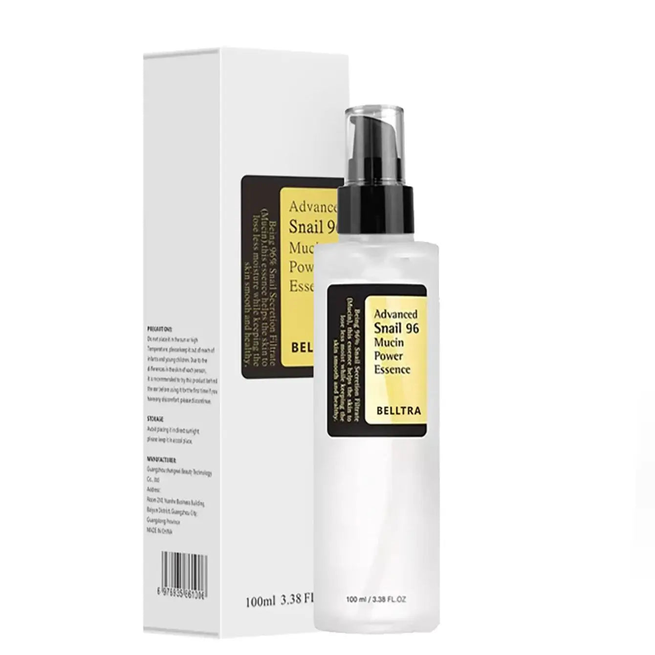 Snail Mucin 96% Korean Facial Essence – Anti-Aging, Brightening & Fine Line Repair
