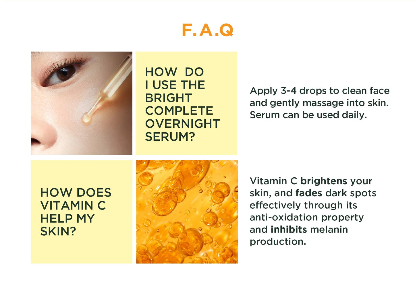 Vitamin C Brightening Face Serum – Blackhead Removal, Pore Shrinking & Hydrating