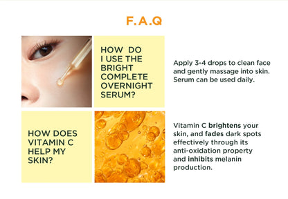 Vitamin C Brightening Face Serum – Blackhead Removal, Pore Shrinking & Hydrating