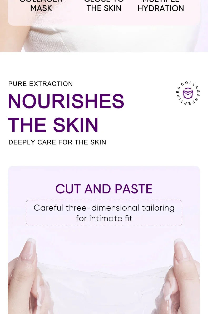 Collagen Anti-Wrinkle Facial Mask – Firming, Moisturizing & Brightening Skincare