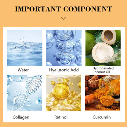 45g Retinol and Collagen Day and Night Neck Cream Facial Stick, Hydrating, Moisturizing, Non-Greasy, Easy to Absorb, Mild and Non-Irritating, Deep Absorption!