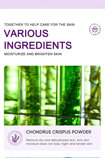 Collagen Anti-Wrinkle Facial Mask – Firming, Moisturizing & Brightening Skincare