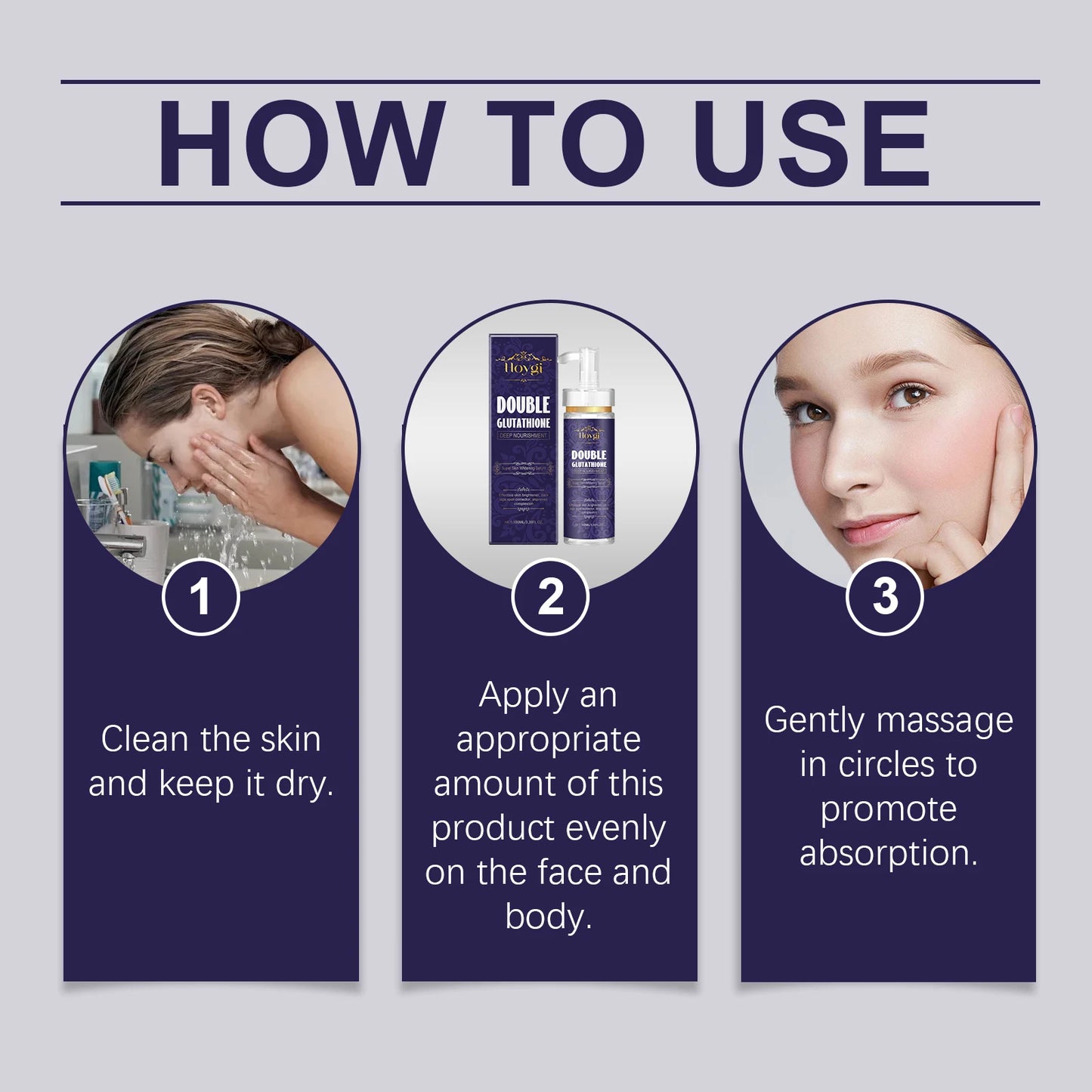 Double Glutathione Brightening Serum – Dark Spot Lightening & Skin Radiance