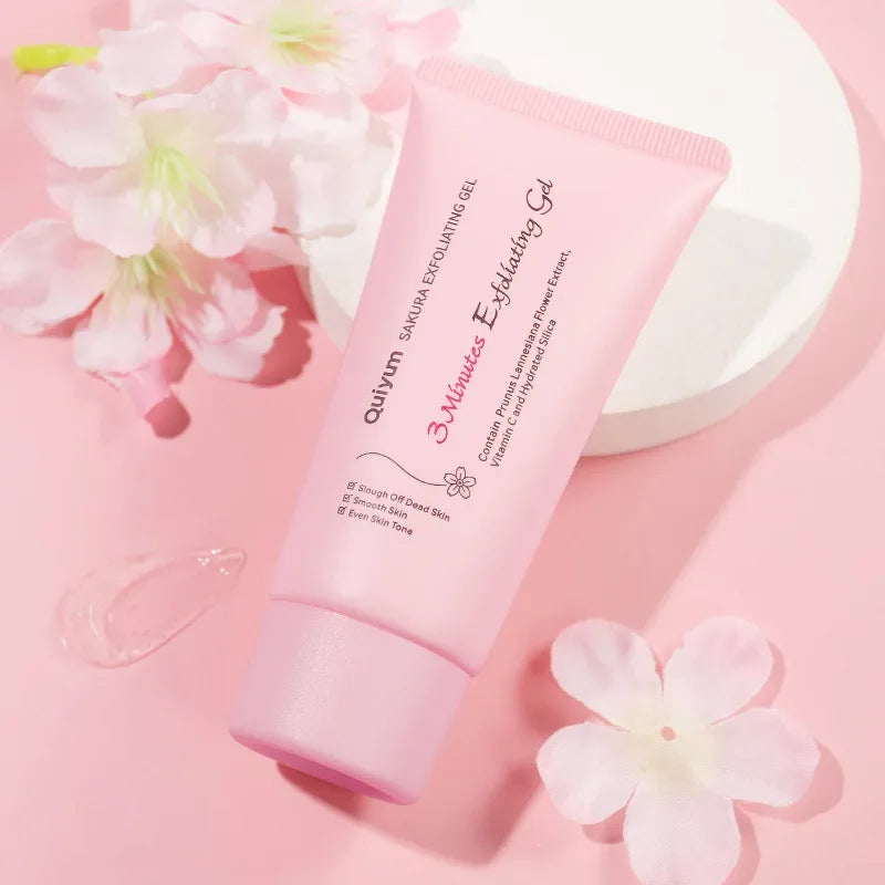 Sakura Exfoliating Peeling Gel Facial Scrub Moisturizing  Nourishing Repair Scrubs Face Cream Beauty Skin Care30g/50g