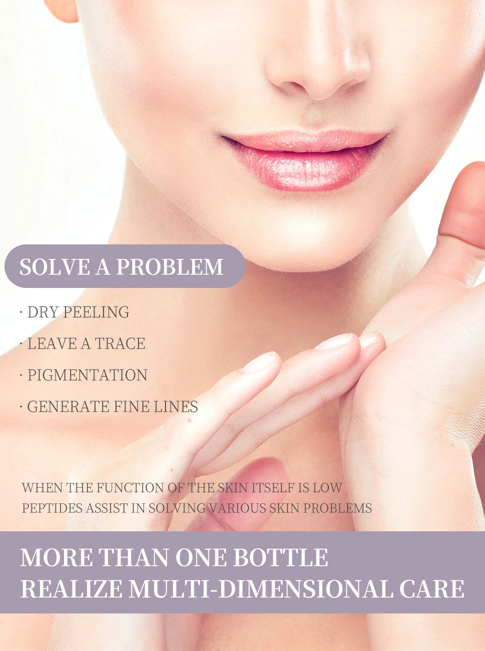 6-Peptide Facial Essence Set – Collagen Boost, Brightening & Moisturizing Skincare