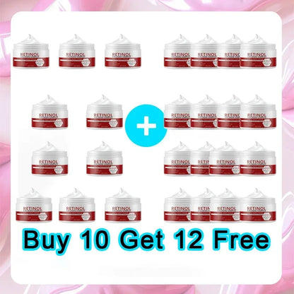 Face & Body Whitening Cream – Retinol, Collagen & Hyaluronic Acid 3-in-1