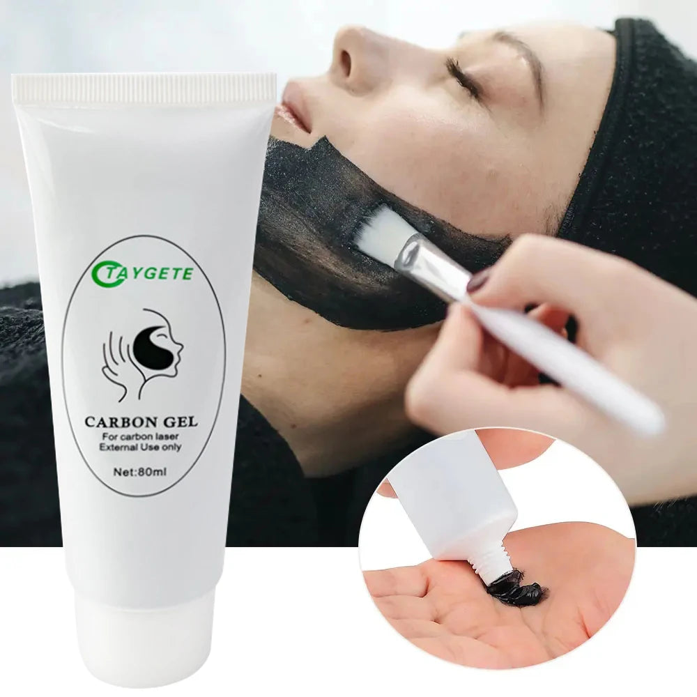 2/5pcs Black Gel Face Mask – Laser Peeling, Whitening & Skin Rejuvenation
