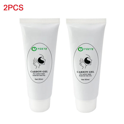2/5pcs Black Gel Face Mask – Laser Peeling, Whitening & Skin Rejuvenation
