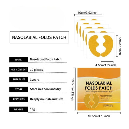 Nasolabial Folds Collagen Patch – Anti-Wrinkle, Firming & Deep Moisturizing