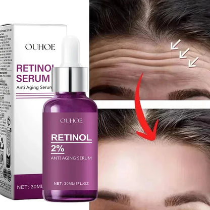 Retinol Wrinkle Repair Face Serum – Anti-Aging, Firming & Brightening Moisturizer