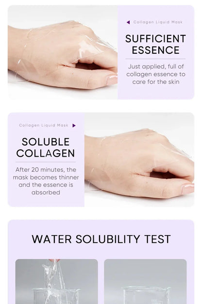 Collagen Anti-Wrinkle Facial Mask – Firming, Moisturizing & Brightening Skincare