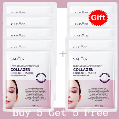 Collagen Anti-Wrinkle Facial Mask – Firming, Moisturizing & Brightening Skincare
