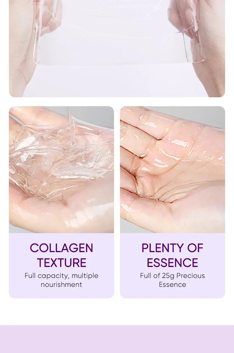 Collagen Anti-Wrinkle Facial Mask – Firming, Moisturizing & Brightening Skincare