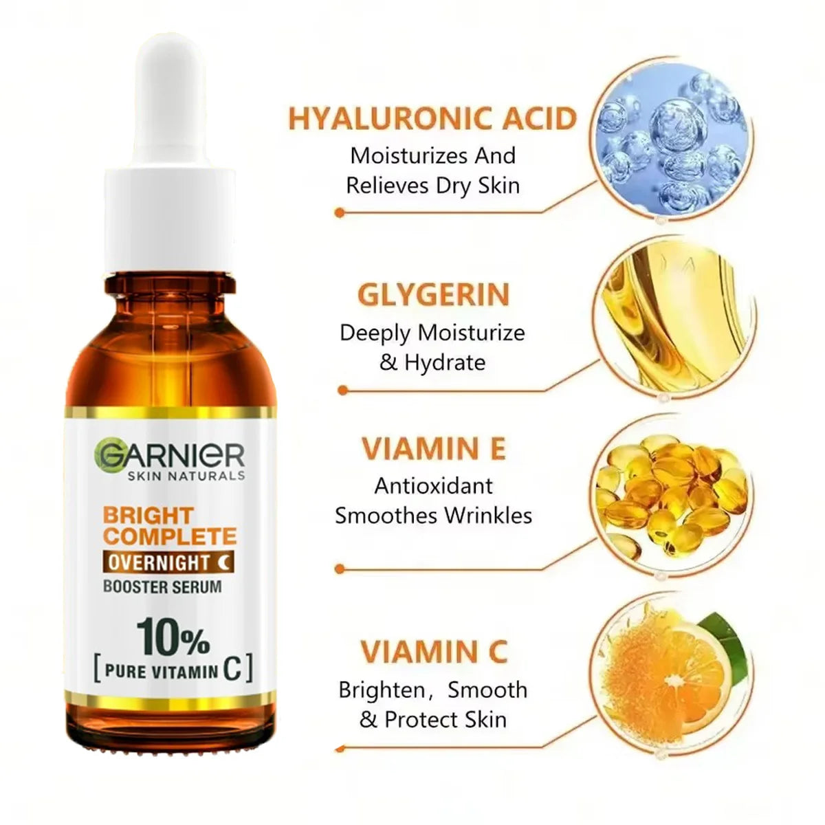 Vitamin C Brightening Face Serum – Blackhead Removal, Pore Shrinking & Hydrating