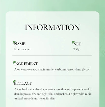 BIOAQUA Aloe Vera Moisturizing Gel Cream – Hydrating & Skin Rejuvenation