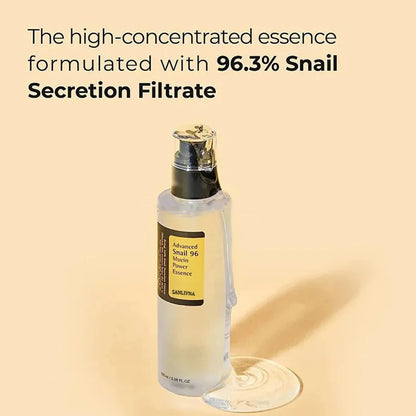 Snail Mucin 96% Korean Facial Essence – Anti-Aging, Brightening & Fine Line Repair