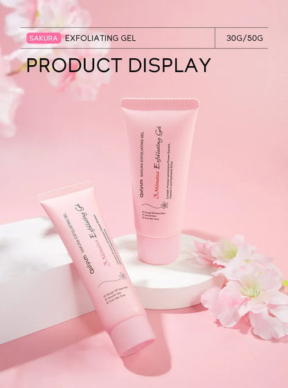 Sakura Exfoliating Peeling Gel Facial Scrub Moisturizing  Nourishing Repair Scrubs Face Cream Beauty Skin Care30g/50g