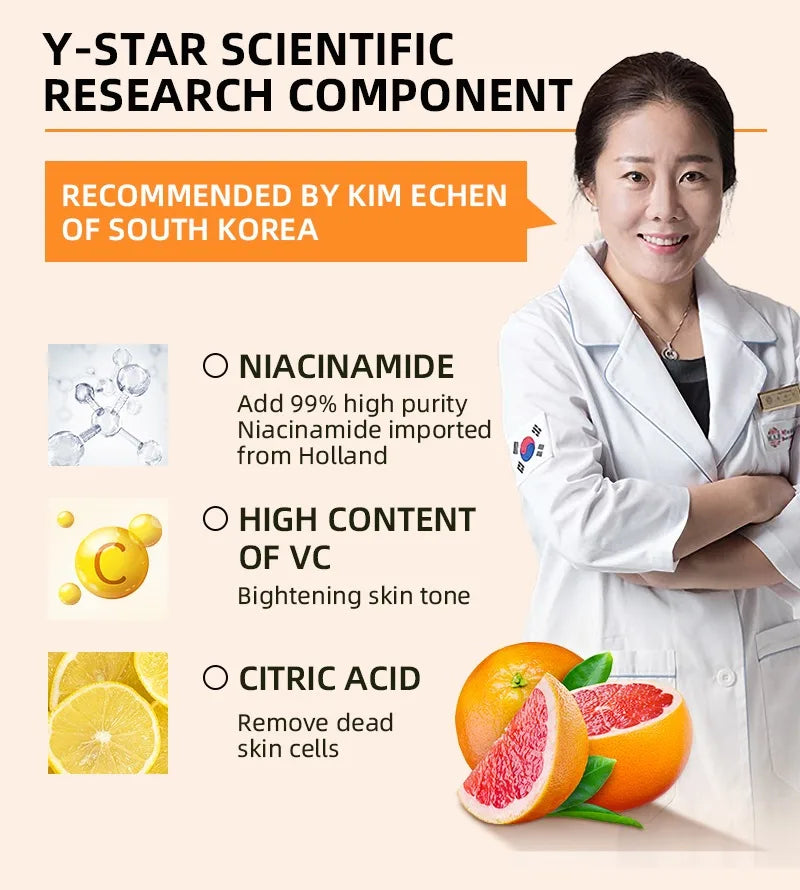 Orange Exfoliating Gel Dead Spot Remover Brighten Peeling 50g Gentle Repair Scrub Whiten Hydrating Moisturizer Korean Skin Care