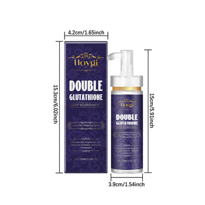 Double Glutathione Brightening Serum – Dark Spot Lightening & Skin Radiance