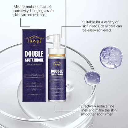 Double Glutathione Brightening Serum – Dark Spot Lightening & Skin Radiance