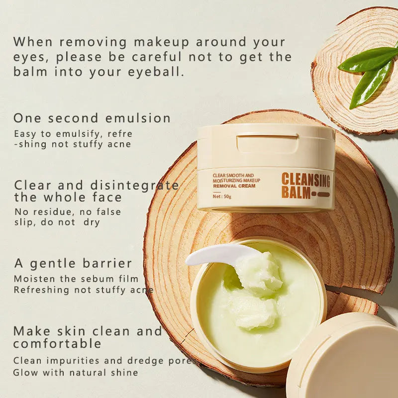 Cleaning and Makeup Removal Cream Moisturizing and Smooth Makeup Removal Delicate and Portable Makeup Removal Products