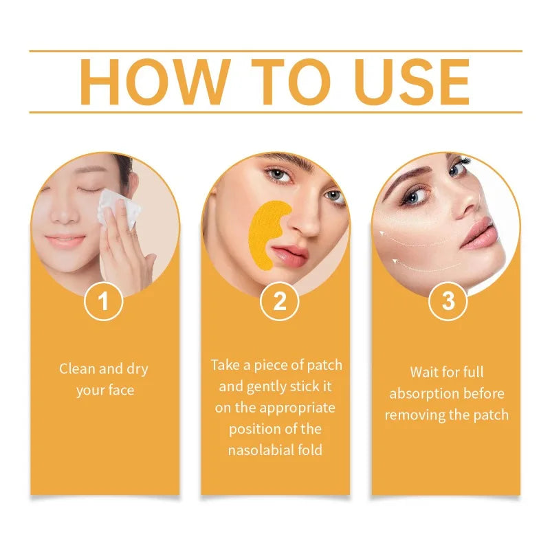Nasolabial Folds Collagen Patch – Anti-Wrinkle, Firming & Deep Moisturizing