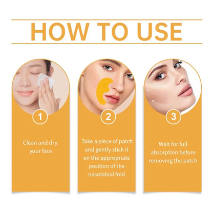 Nasolabial Folds Collagen Patch – Anti-Wrinkle, Firming & Deep Moisturizing